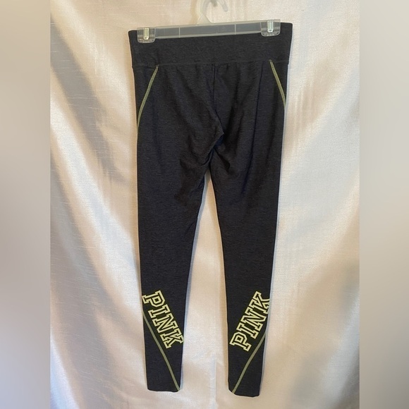 Victoria's Secret Pink  Yoga Pants Heathered Charcoal Ladies XSM - Picture 9 of 10